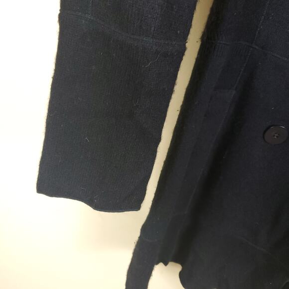 Burning Torch Cashmere Double Breasted Peacoat Sweater/Coat Size XS - Picture 6 of 12